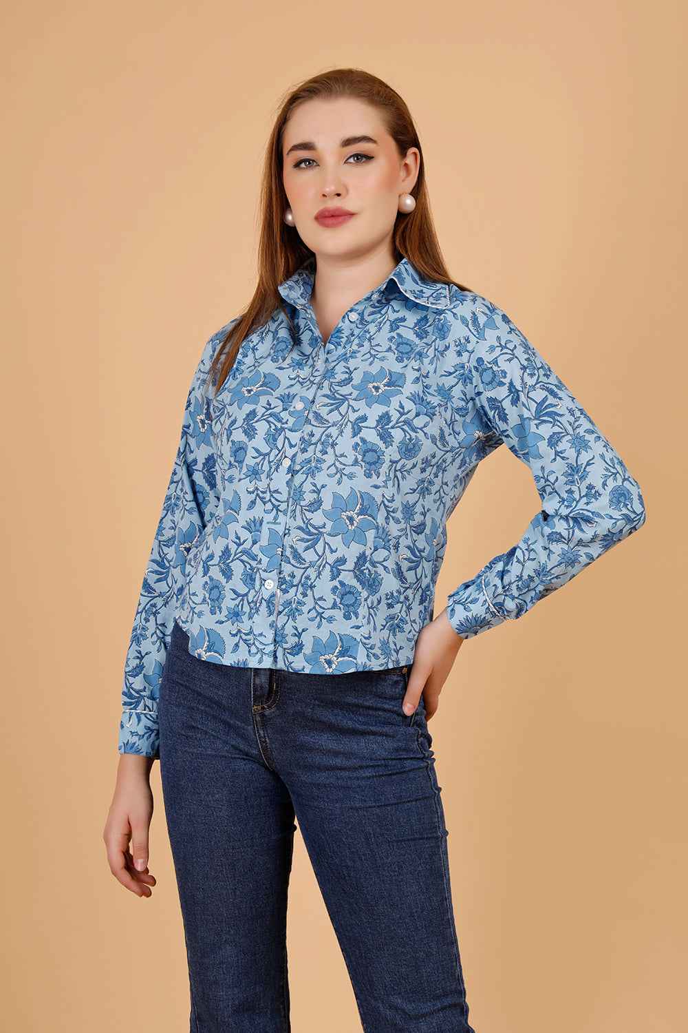 Bloom Blue Shirt