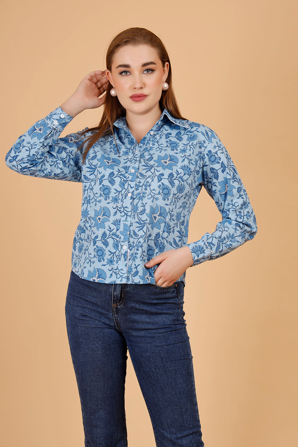 Bloom Blue Shirt