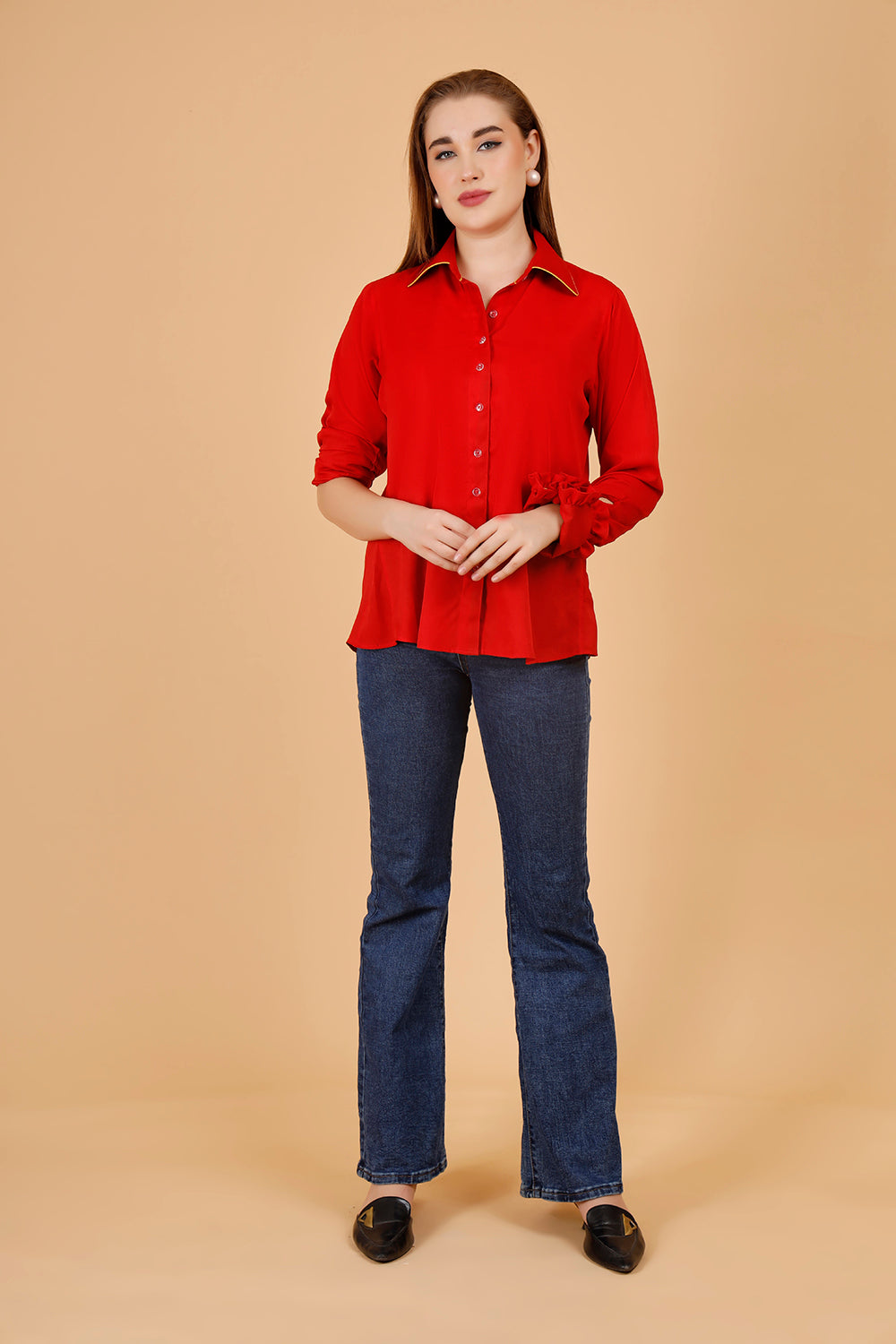 Victoria Red Shirt