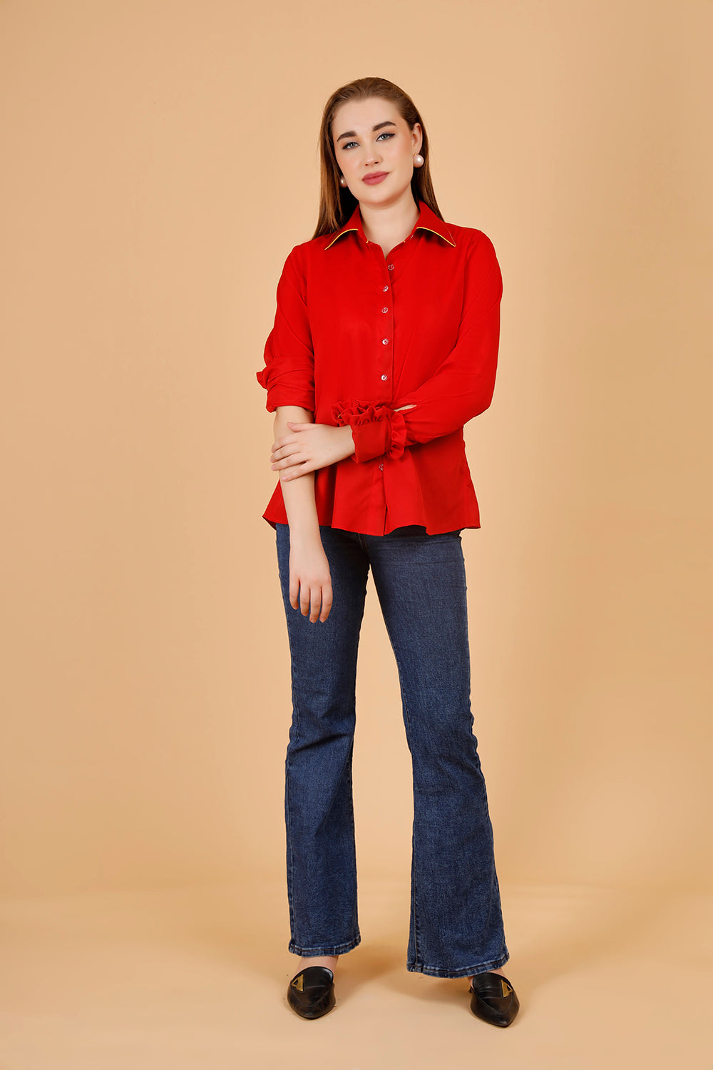 Victoria Red Shirt