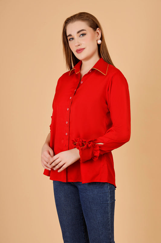 Victoria Red Shirt