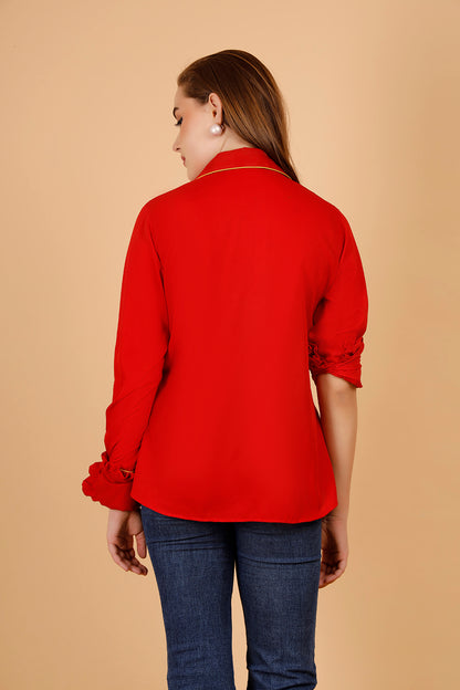 Victoria Red Shirt