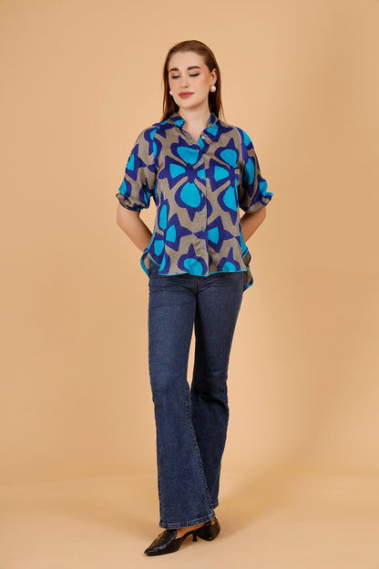 Ellie Modal Silk Shirt